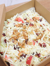 Apple, Cranberry, Walnut Slaw
