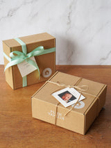 Baby First Month Cupcake Box (with Card Printing Option)