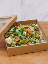 Kale-Romaine Caesar Salad