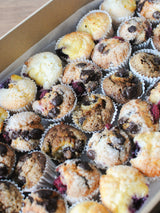 Assorted Mini Muffins Party Platter (55 pieces)