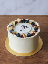 Maple Banana Smash Cake
