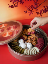 Eight Treasures Cookie Tin