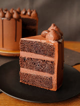 Chocolate Rum & Raisin Cake