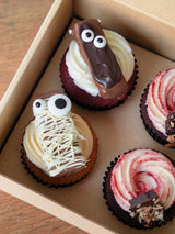 Box of 6 Cupcakes - Halloween Decor