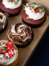 Box of 6 Cupcakes - Festive Sprinkles