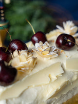 White Forest Log Cake
