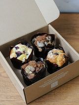 Mixed Muffin Box of 4