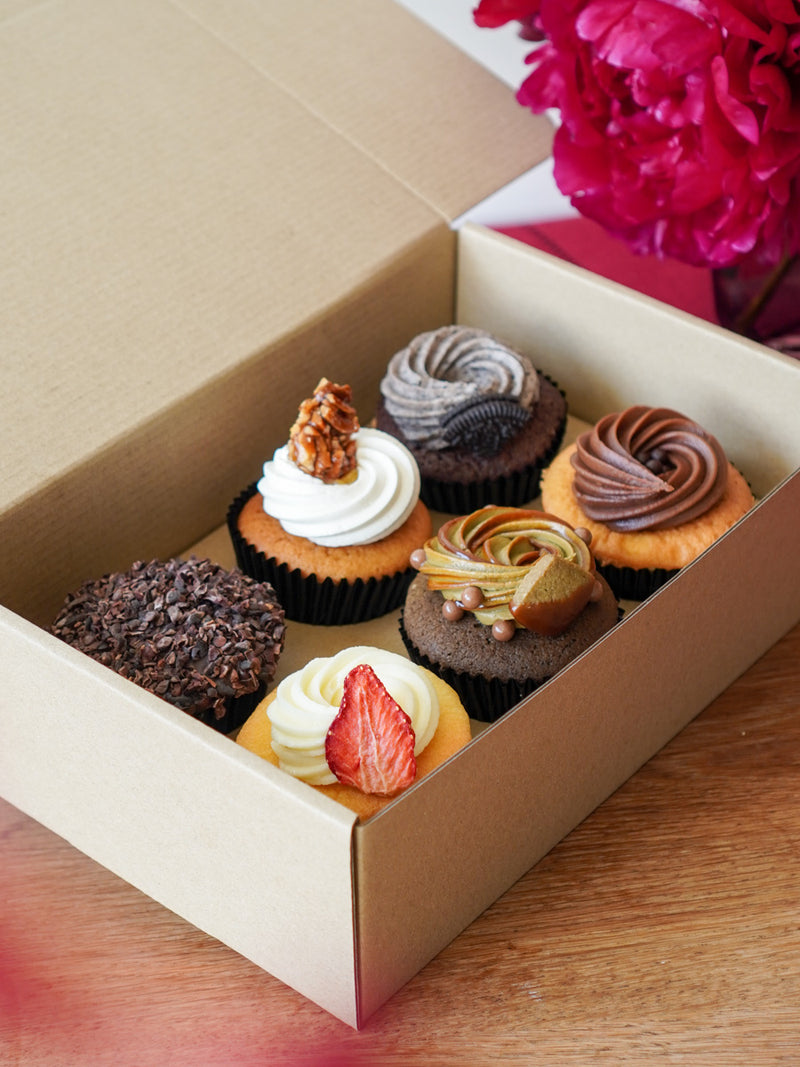 Box of 6 Cupcakes - Pick & Mix Flavours (Includes Specials)