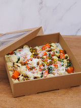 Roasted Carrot & Pistachio Pasta Salad