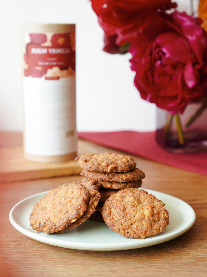 Bak Kwa Pork Floss Cookie Tower