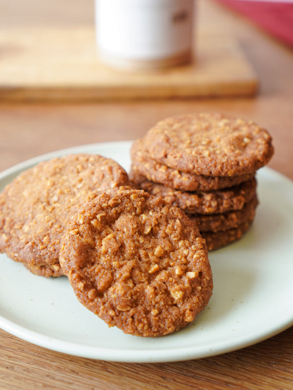 Honey Cashew Cornflake Cookie Tower