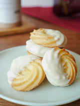 Mandarin Orange Yuzu Viennese Cookie Tower