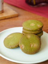 Matcha White Chocolate Cookie Tower