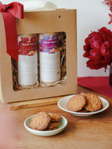 Lunar New Year Twin Cookie Towers Gift Set