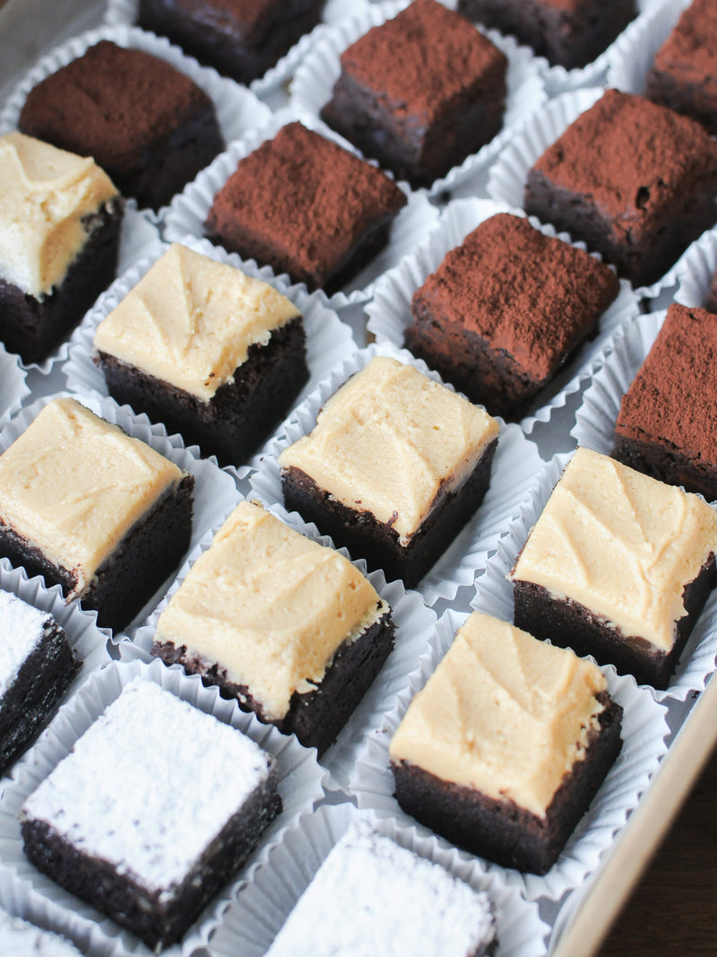 Assorted Mini Brownies Party Platter (48 pieces)