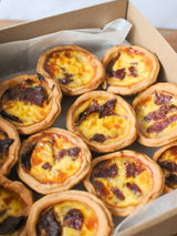 Mini Savoury Tarts Party Platter (12 pieces)