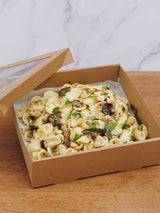 Pasta, Aubergine & Anchovies Salad