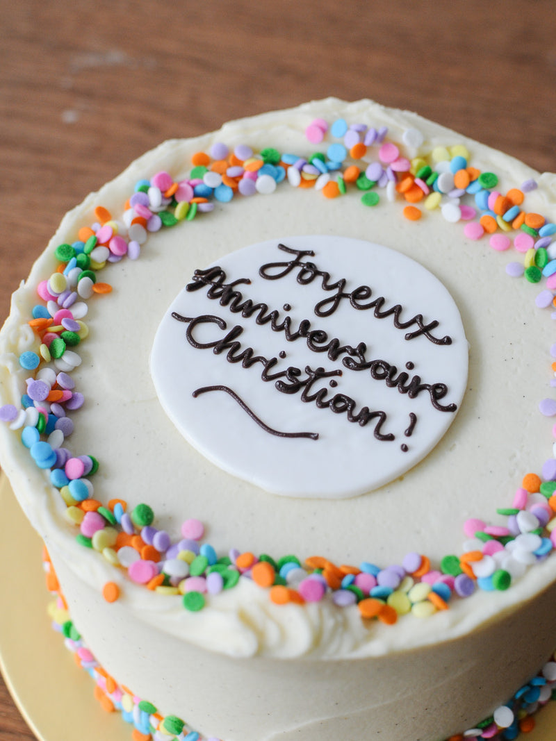 Decorate Your Own - Celebration Layer Cake