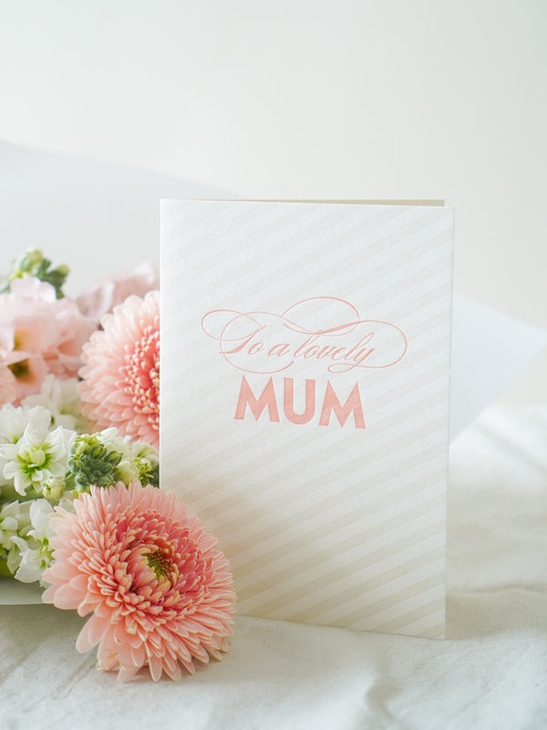 Meticulous Ink - Mother's Day Letterpress Greeting Card