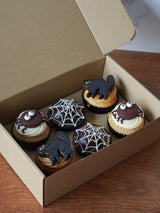 Box of 6 Cupcakes - Halloween Decor