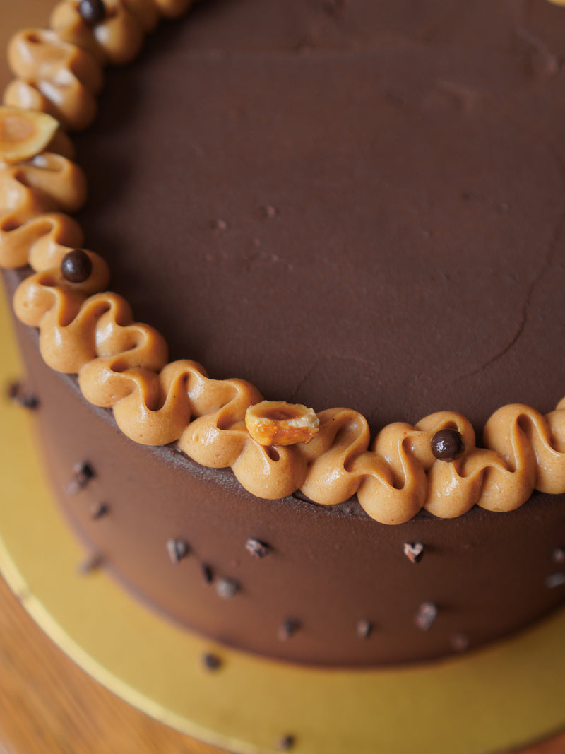 Mocha Hazelnut Cake