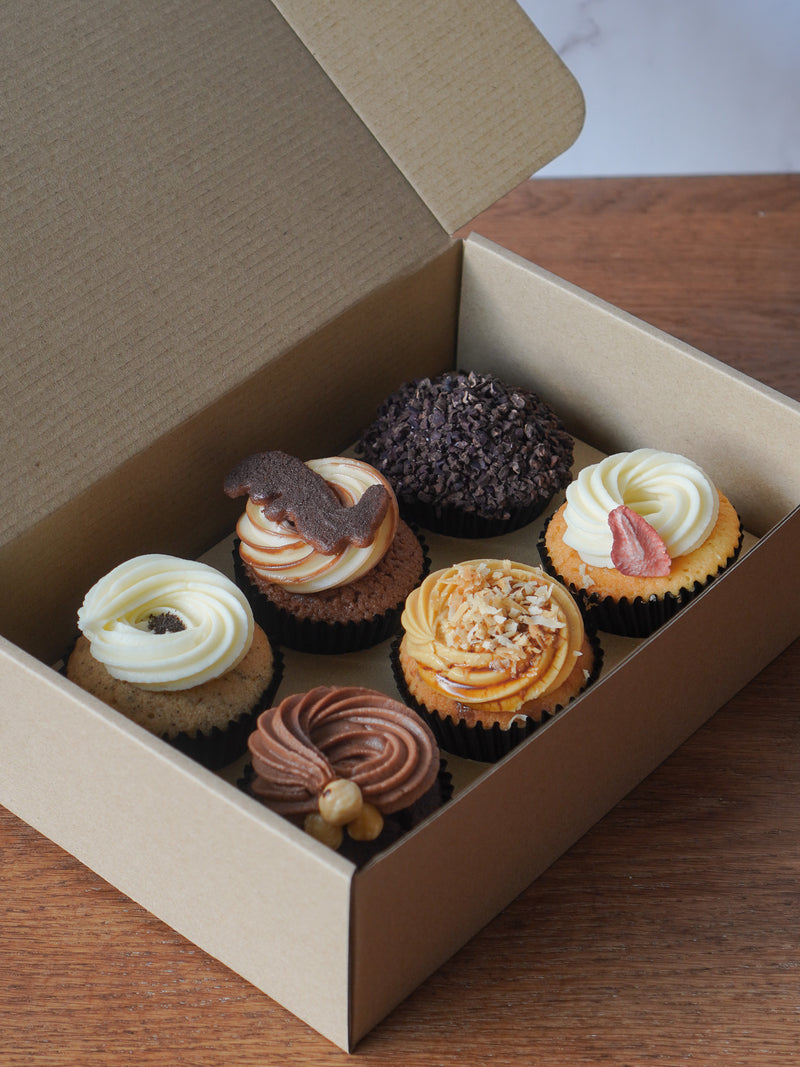 Box of 6 Cupcakes - Pick & Mix Flavours (Includes Specials)
