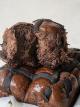 Double Chocolate Hot Cross Buns