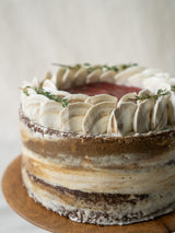 Strawberry Earl Grey Olive Oil Cake