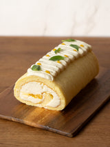 Mango Vanilla Chiffon Roll
