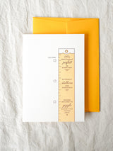 Meticulous Ink Valentine's Letterpress Greeting Card
