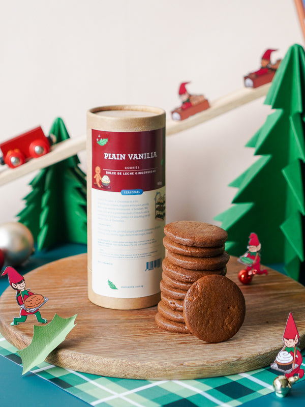 Dulce de Leche Gingerbread Cookie Tower