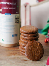 Dulce de Leche Gingerbread Cookie Tower