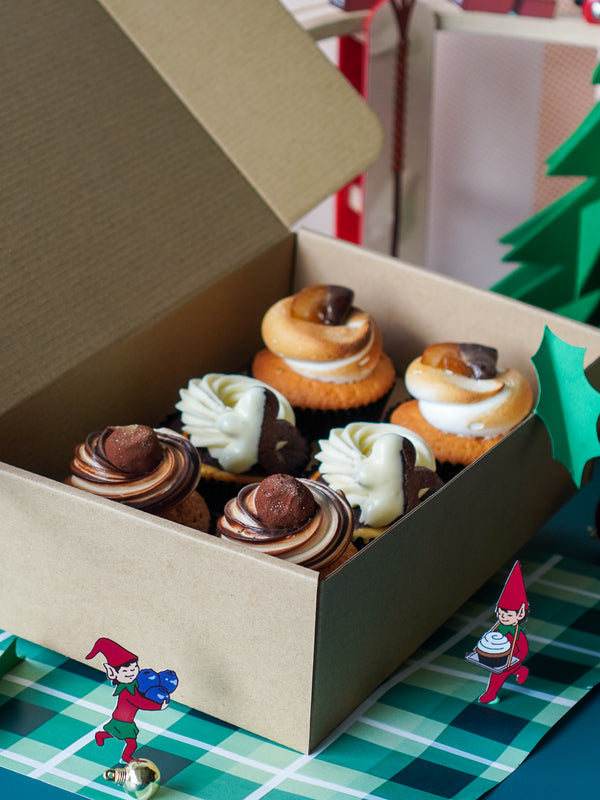 Box of 6 Cupcakes - Christmas Specials