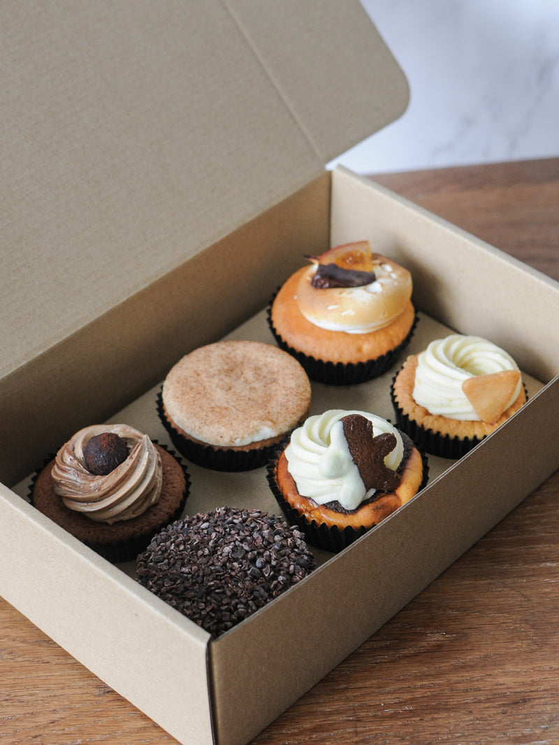 Box of 6 Cupcakes - Pick & Mix Flavours (Includes Specials)