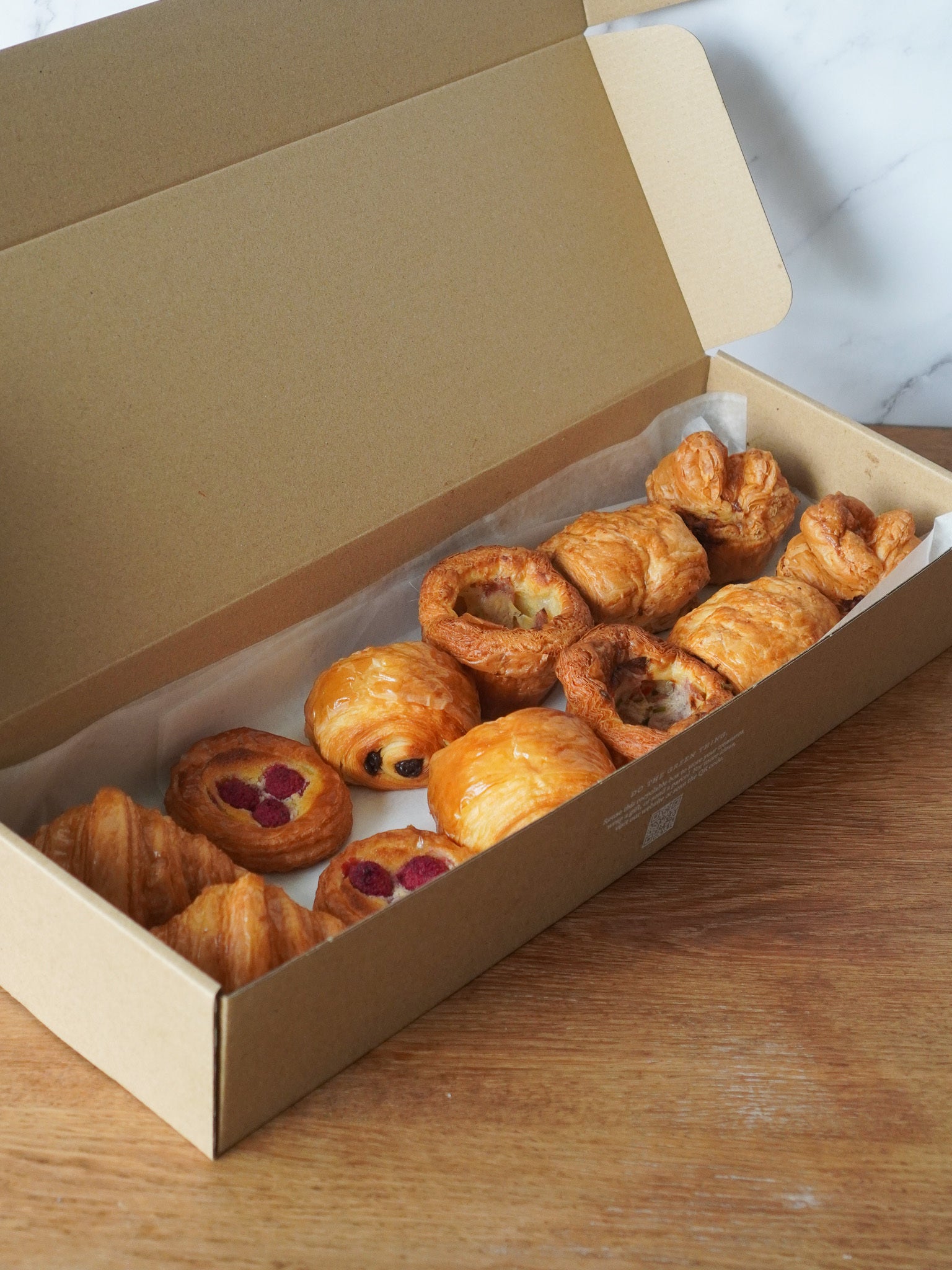 Box of Mini Viennoiseries Same Day Plain Vanilla Online
