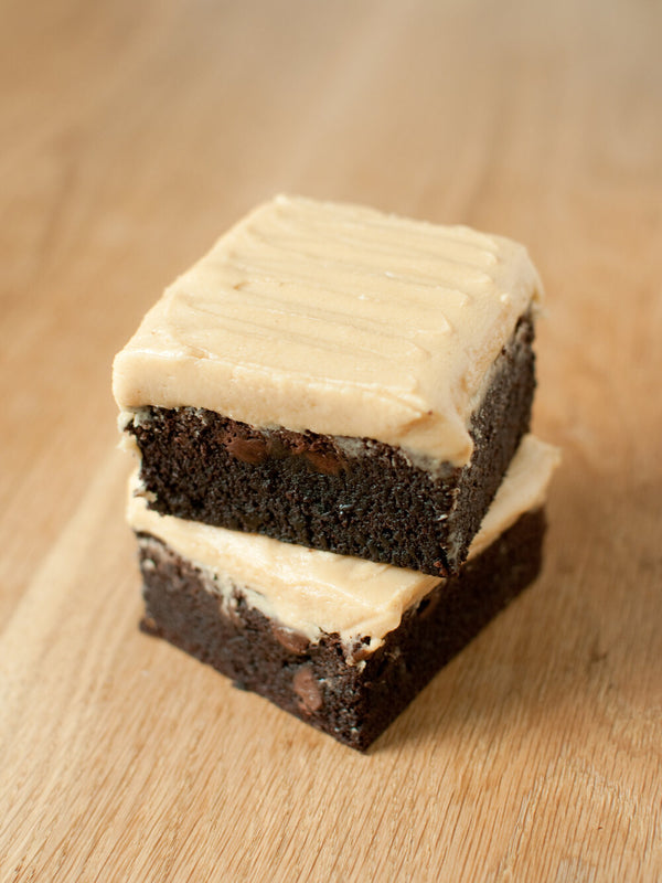 Peanut Butter Chocolate Brownie (3" square)