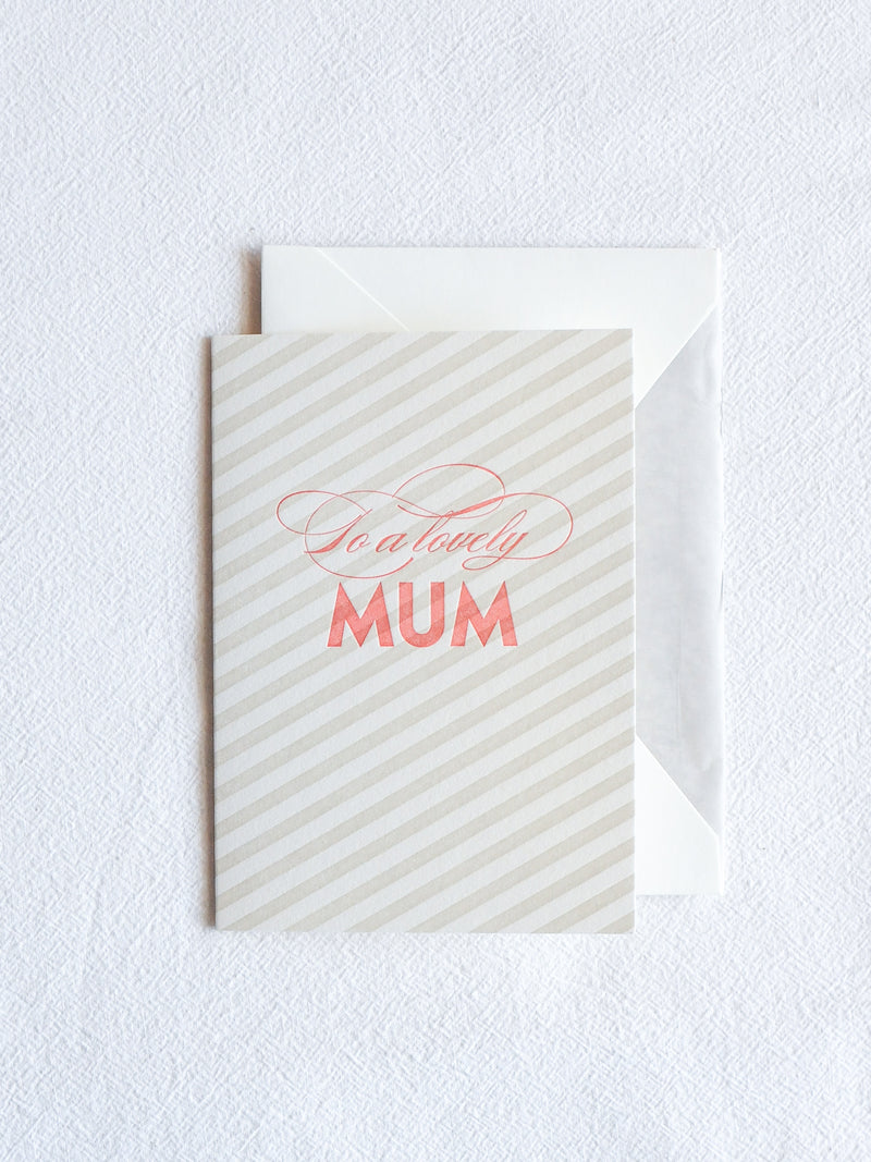 Meticulous Ink - Mother's Day Letterpress Greeting Card