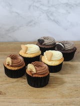 Box of 6 Cupcakes - Trio Flavour Selection